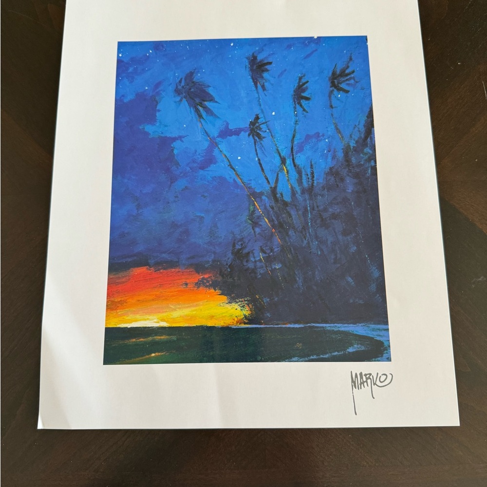 Marko Mavrovich Lithograph